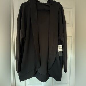 NWT Yogalicious Black cardigan  from Nordstrom in size XL